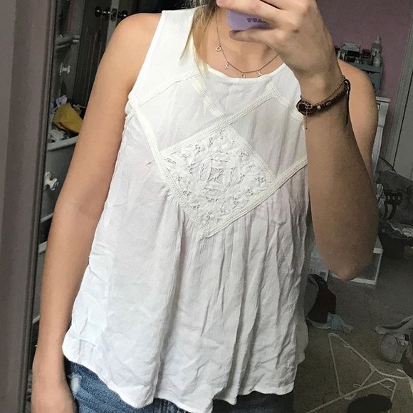 Altar'd State Tops - cream blouse Altar'd State Tops - cream blouse